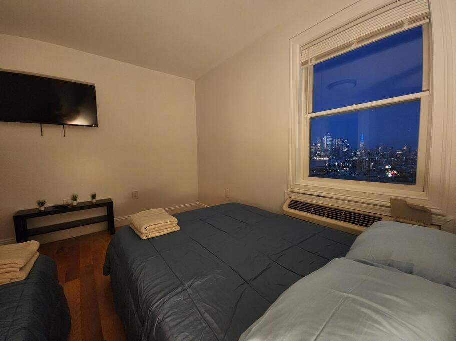 Luxurious 2 Bed ! Mins To Nyc! Lägenhet Union City Exteriör bild